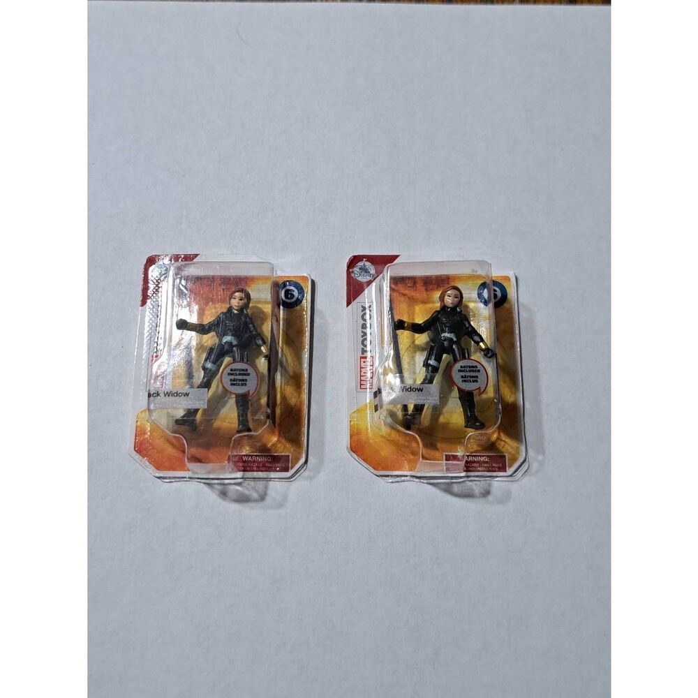 Lot 2 Zuru Mini Brands Marvel Black Widow Miniature Collectible Toy Box Toys